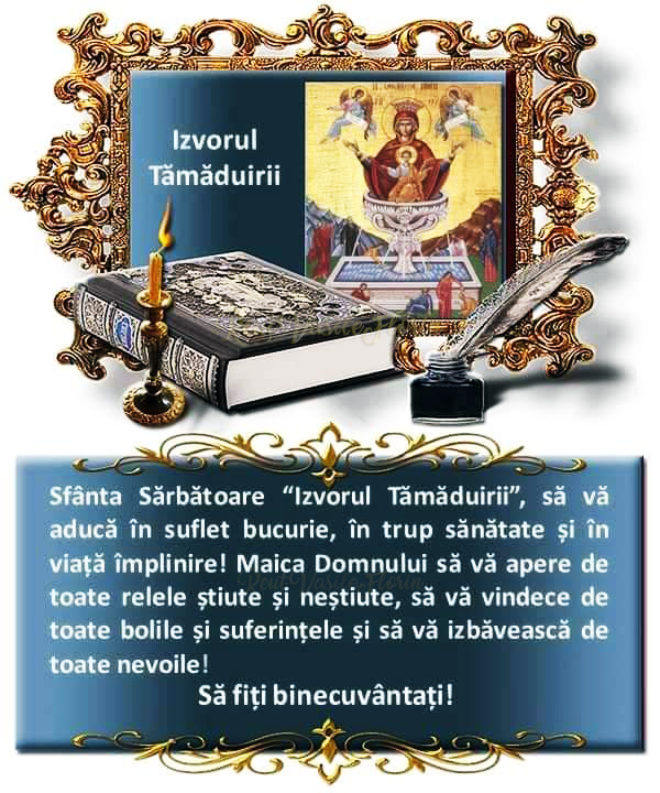 Izvorul Tămăduirii - Hristos a înviat!