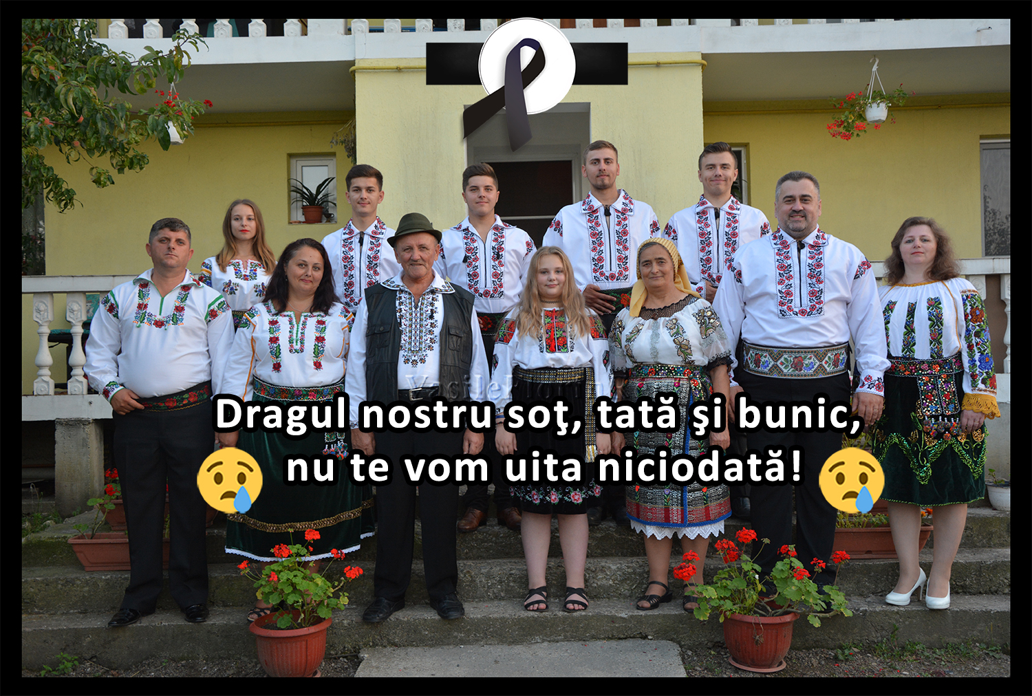 25.05.2020: Tătica a plecat la Domnul. Drum bun şi lin spre Ceruri, dragul nostru soţ, tată şi bunic Anton Reuţ! Nu te vom uita niciodată!