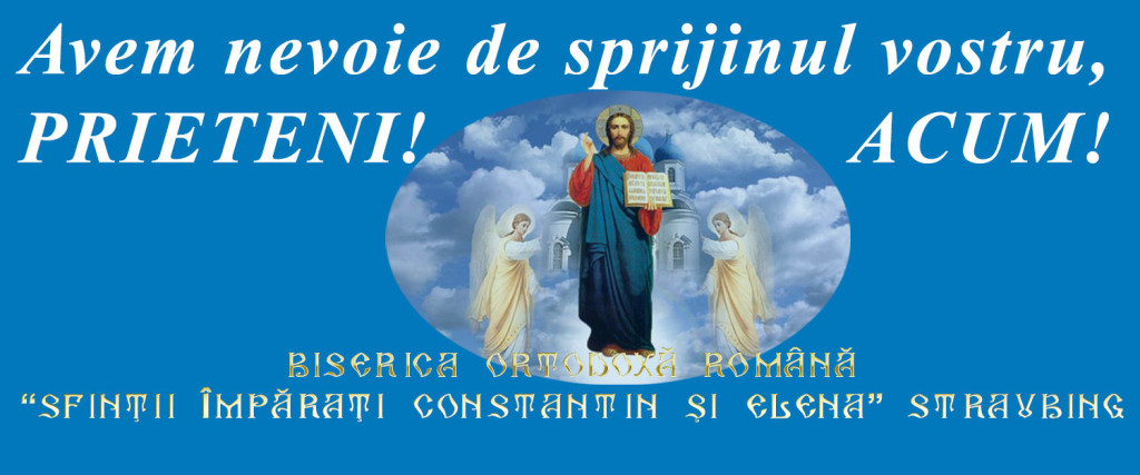 FOARTE IMPORTANT: Adunarea Generala Exceptionala a Membrilor Parohiei Straubing – 01 februarie 2015, ora 13:00