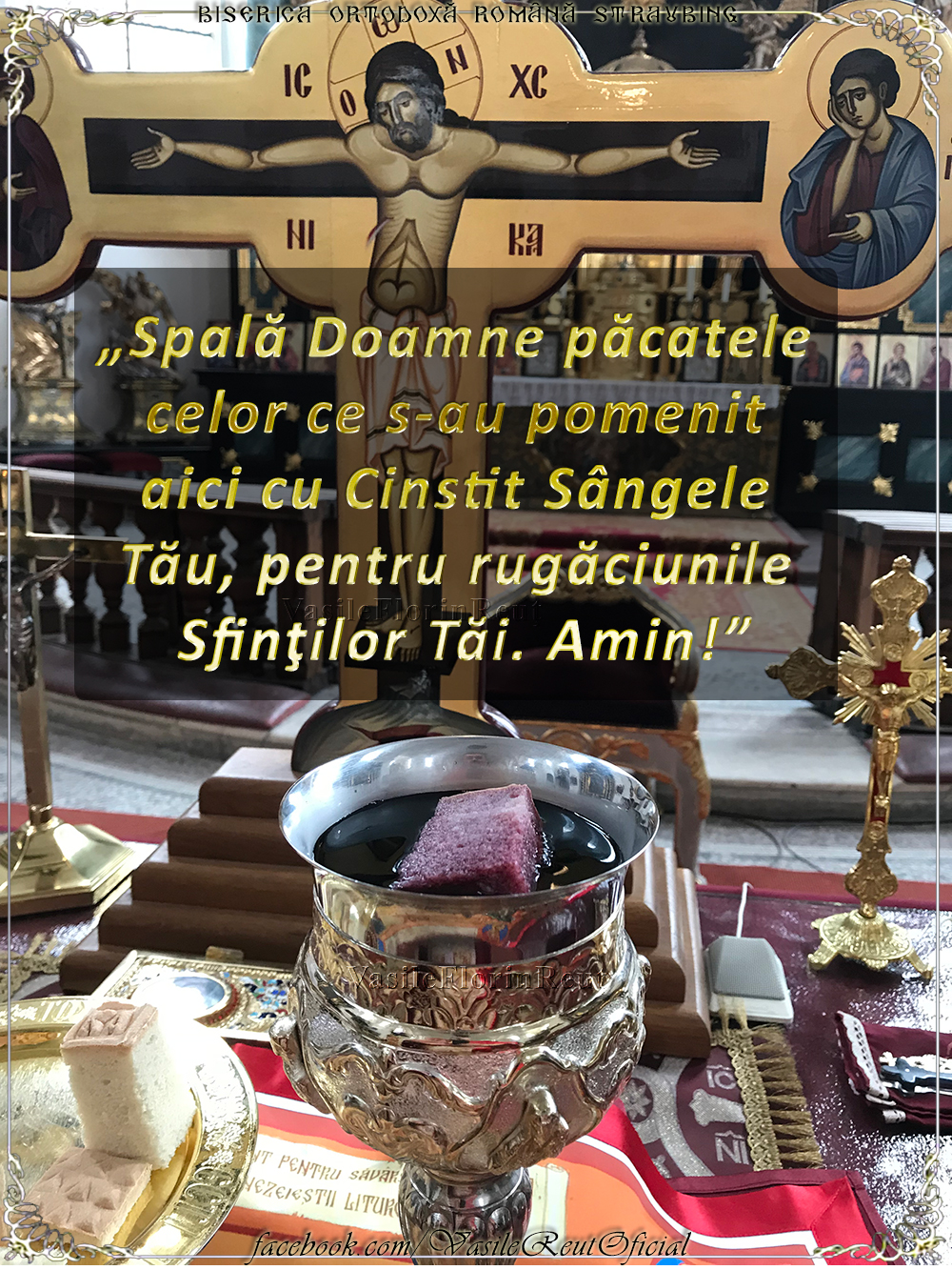 Sfintele Slujbe din luna Octombrie 2018 inclusiv programul celor 40 de Sfinte Liturghii (partea a doua) la Biserica Ortodoxă Română din Straubing