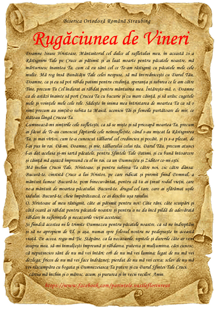 Rugaciunea de vineri