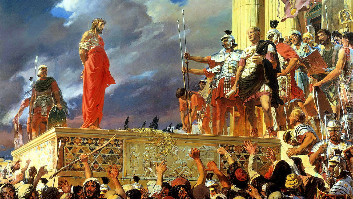 Mântuitorul Iisus Hristos şi Pilat