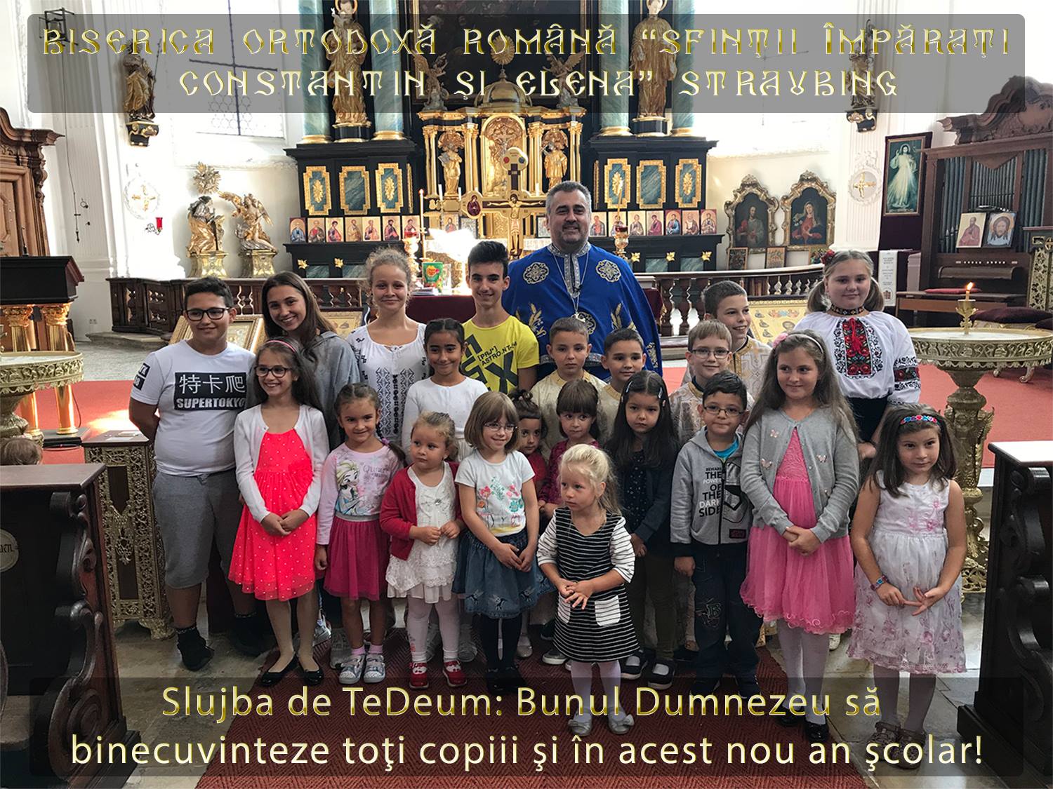PROGRAMUL SLUJBELOR – LUNA SEPTEMBRIE 2019