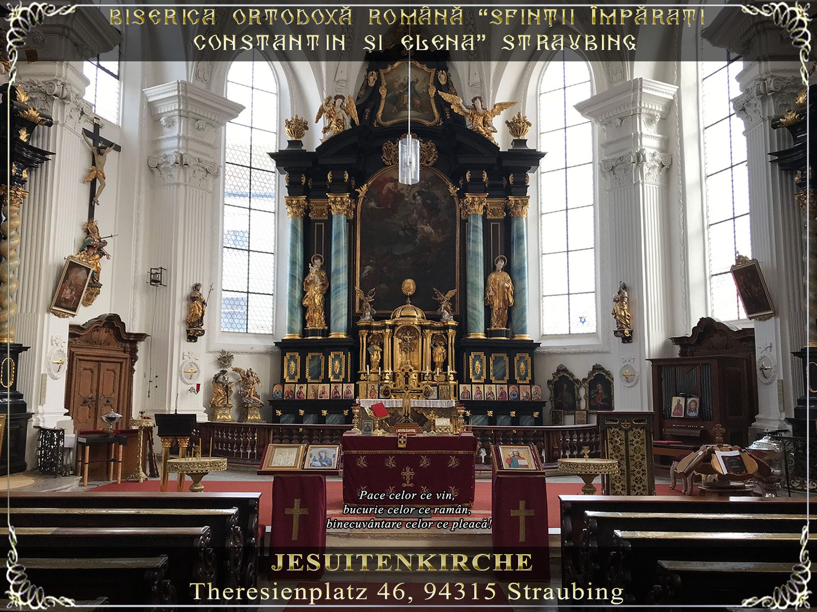 Jesuitenkirche Straubing - Program Liturgic 2020