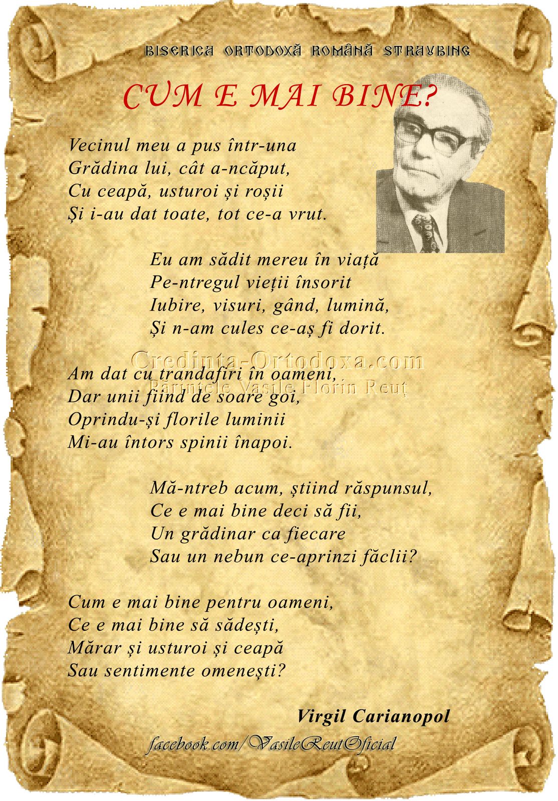 CUM E MAI BINE?