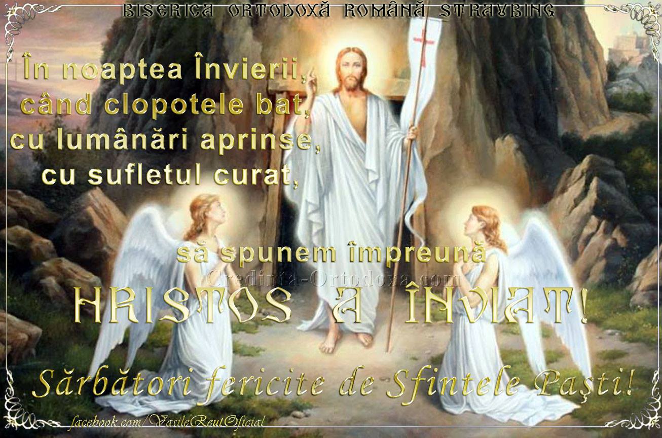 Slujba Învierii Domnului 2019 la Biserica Ortodoxă Română din Straubing