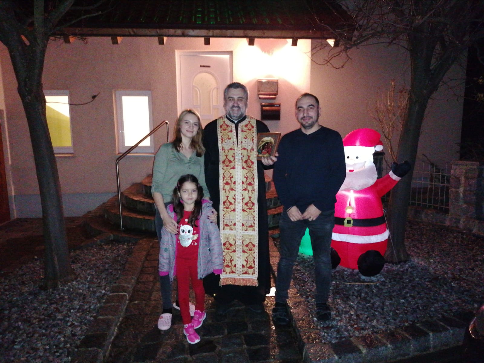 VIZITA PASTORALĂ CU ICOANA DE CRĂCIUN 2020