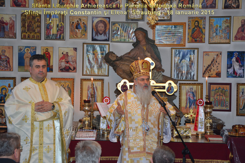 Bischofssegen zum Jahresbeginn in der rumänisch-orthodoxen Gemeinde in Straubing