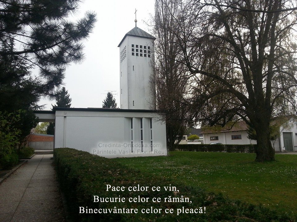 Adresa Bisericii si Programul Sfintelor Slujbe – Adresse unserer Kirchen und Gottesdienstordnung