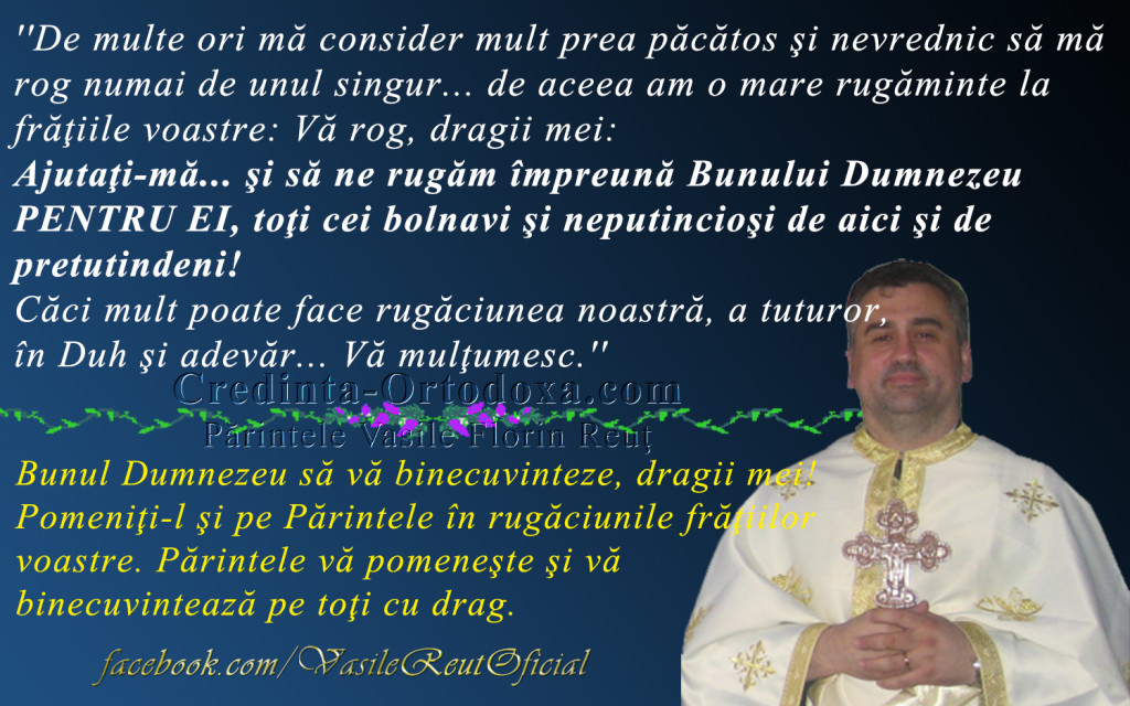 Rugaminte in Saptamana Luminata – Aprilie 2015