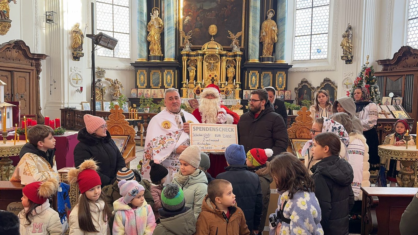 Sărbătoarea Nașterii Domnului (Crăciunul) 2025 – la Biserica Ortodoxă Straubing – Bogen