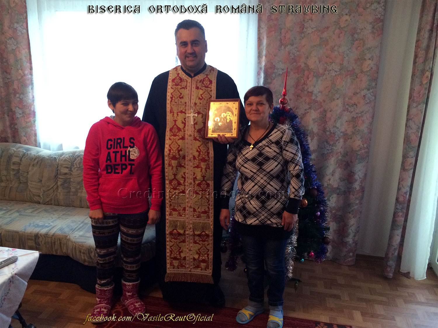 Bucuria de a păstra Credinţa şi Tradiţia Strămoşească: În vizită pastorală cu Icoana Naşterii Domnului la o familie de credincioşi din Bogen