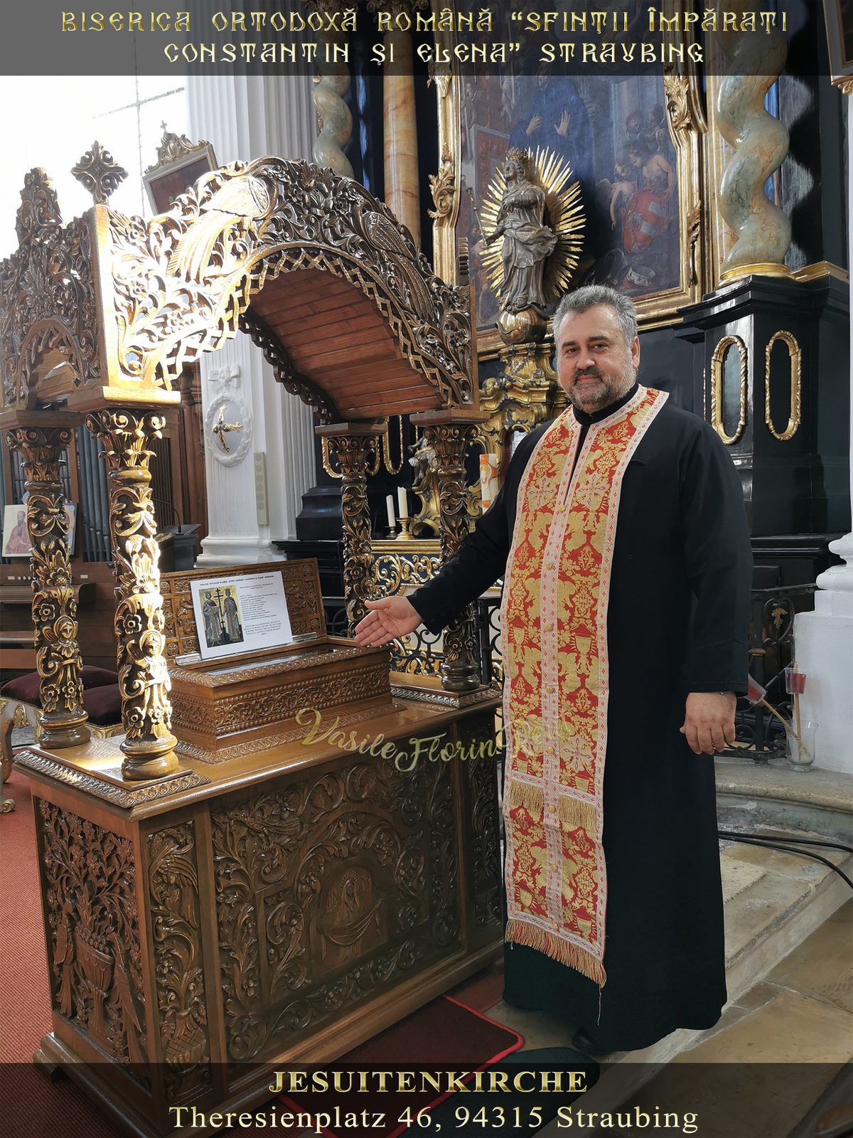 SFINTELE MOAŞTE expuse spre închinare în Biserica Ortodoxă Română din Straubing
