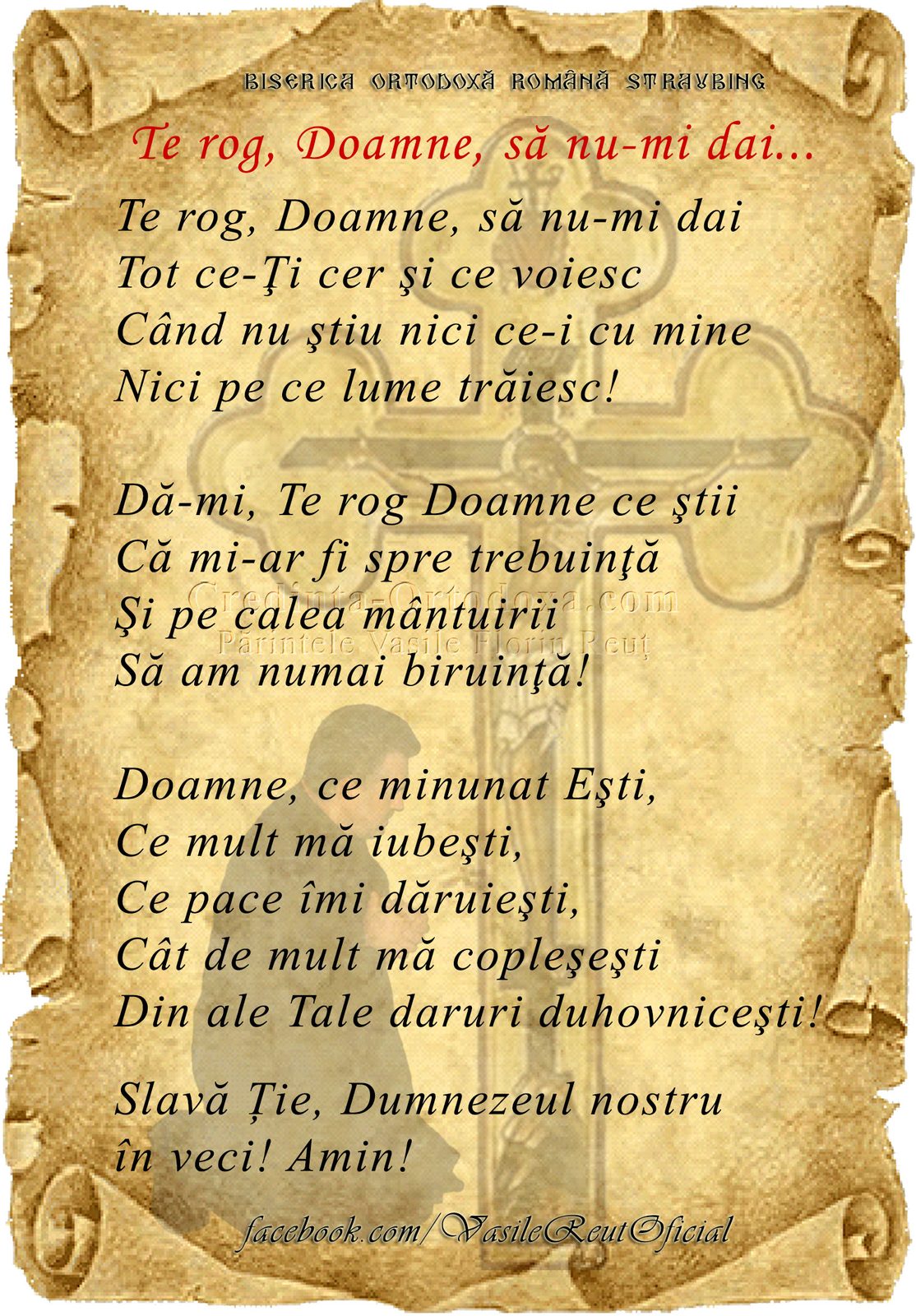 „Doamne, astăzi mă voi descurca și fără Tine”