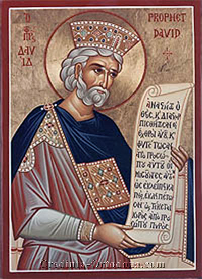 Psaltirea Proorocului si Imparatului David sau Psalmii lui David - Proorocul si Imparatul David