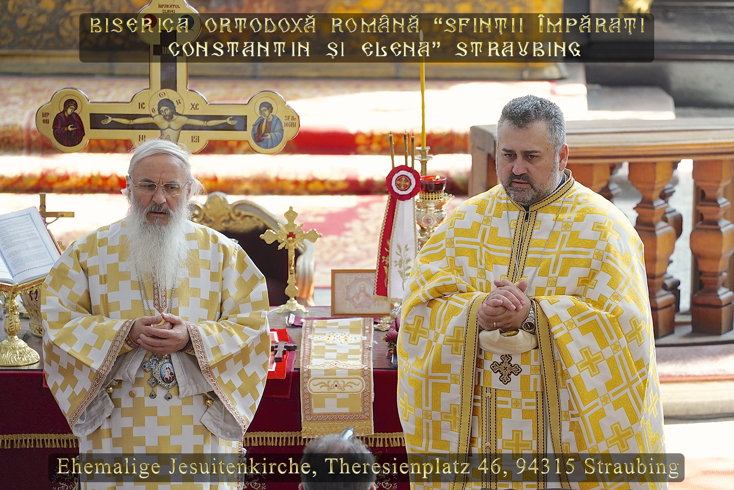 Înalt Prea Sfinţia Sa Părintele Mitropolit Dr. Serafim Joantă împreună cu Părintele Vasile Florin Reuţ