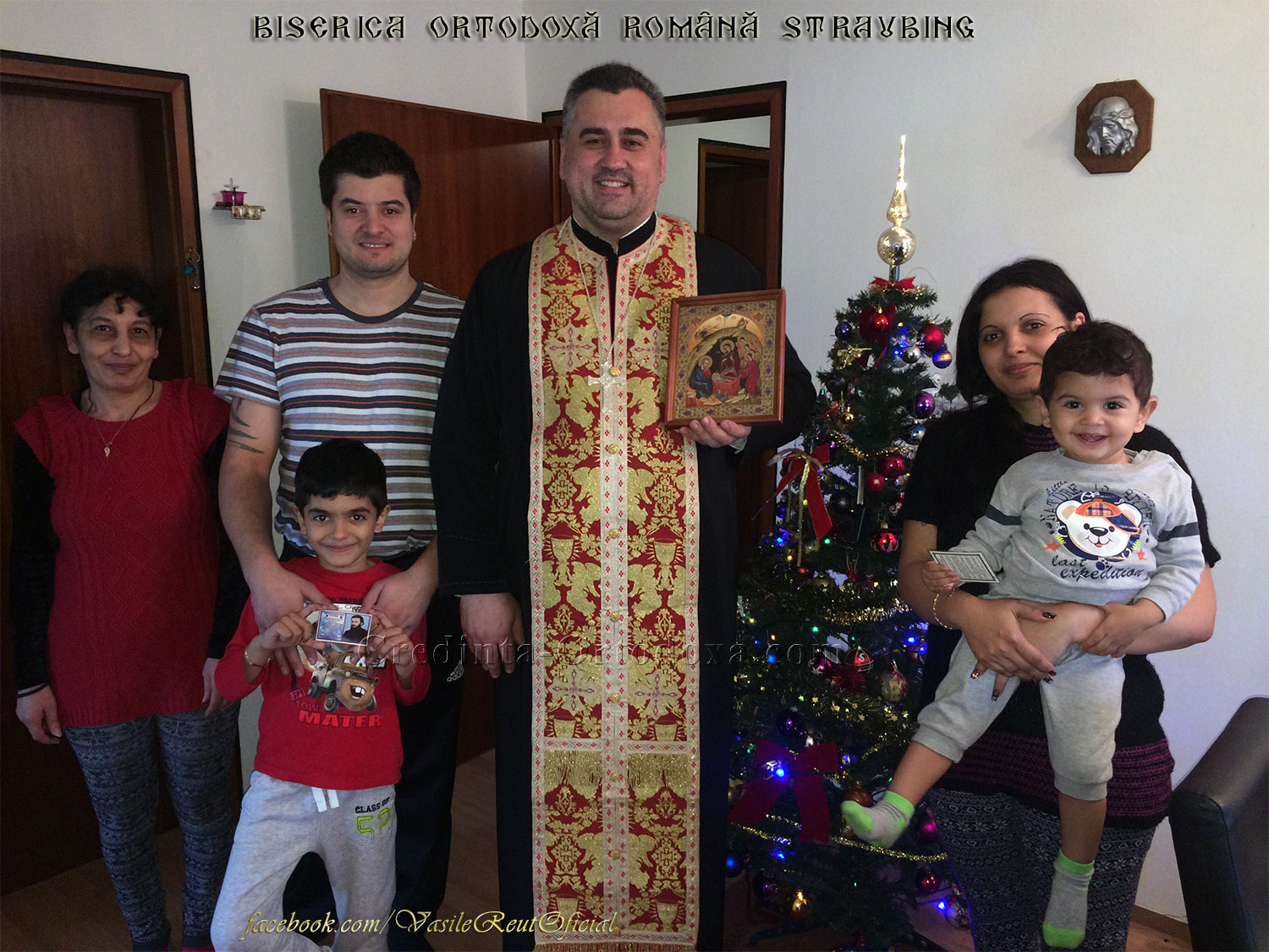 Bucuria de a păstra Credinţa şi Tradiţia Strămoşească: În vizită pastorală cu Icoana Naşterii Domnului la credincioşii din parohia noastră – decembrie 2016