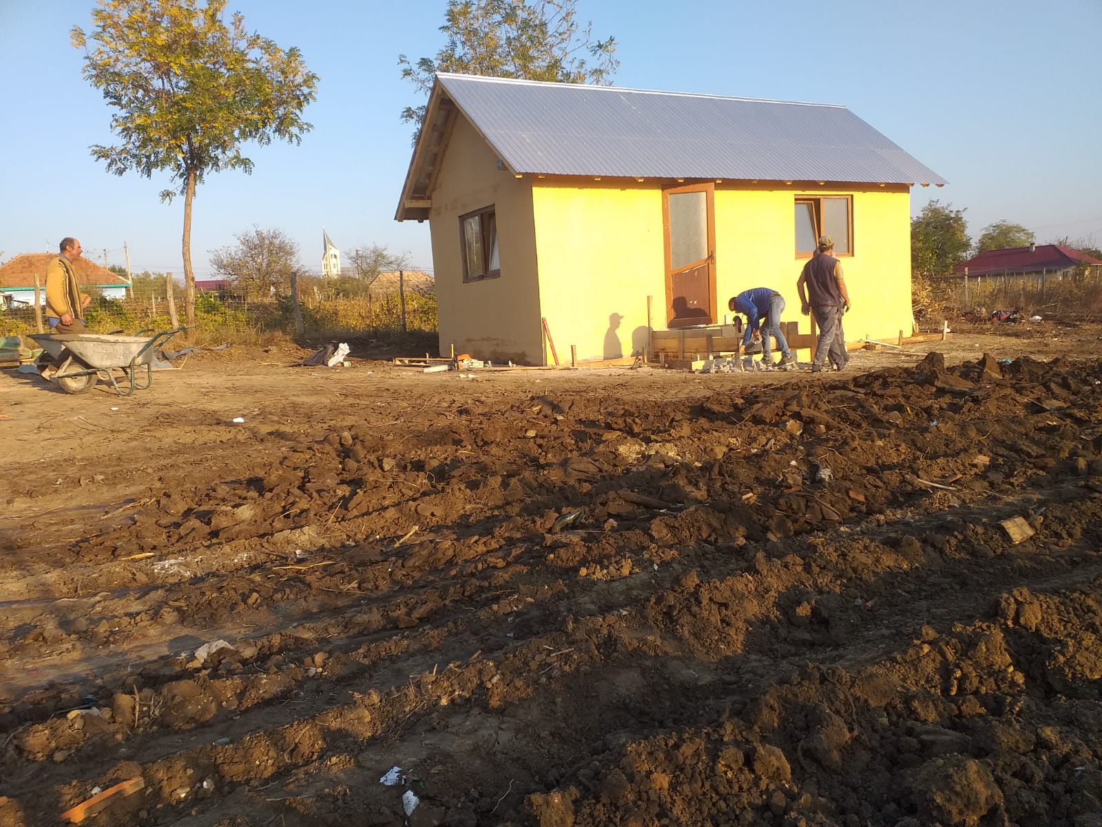 Căsuţă Pentru Doi Bătrâni Sărmani în Belceşti, Iaşi