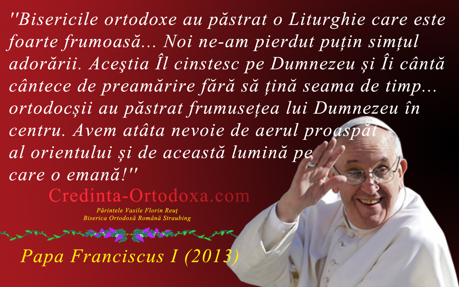 Initiativa radicala de la Vatican: Papa Franciscus vrea ca toti crestinii sa sarbatoreasca Sfintele Pasti in aceeasi zi
