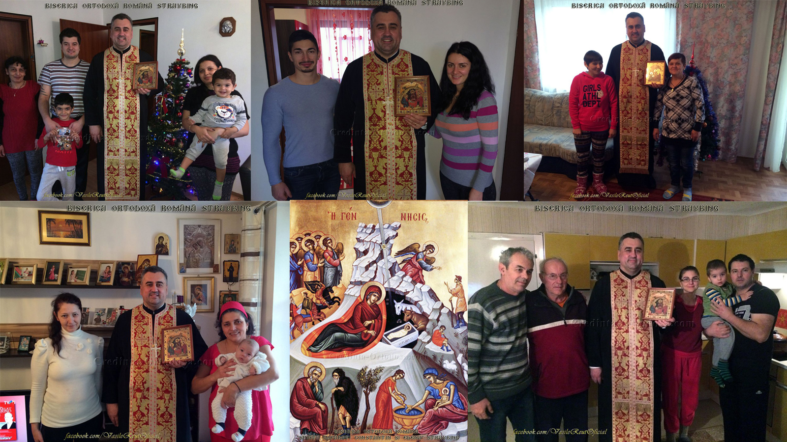 Vizita Pastorală cu Icoana Nașterii Domnului – decembrie 2018