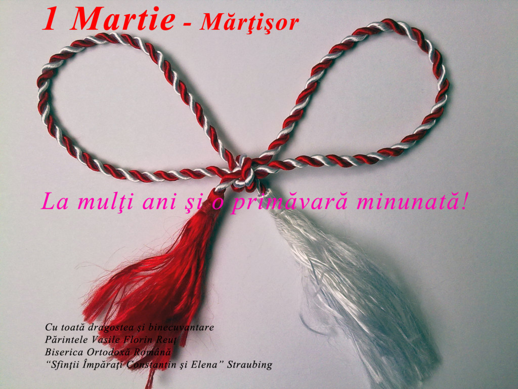 1 Martie – de Martisor, La Multi ani cu bucurie si o primavara minunata tuturor!